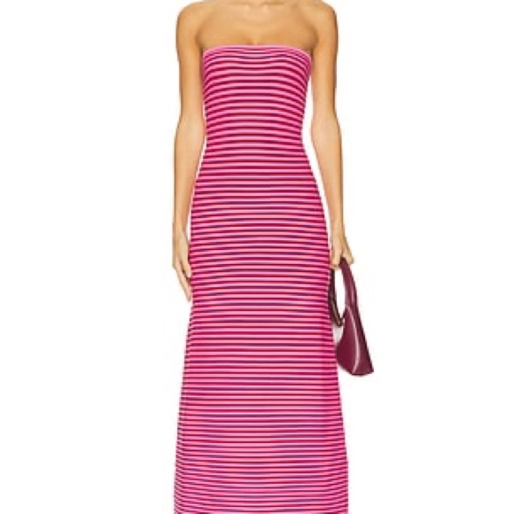 The Wolf Gang
THE SUNMOR KNIT MAXI DRESS - Candy